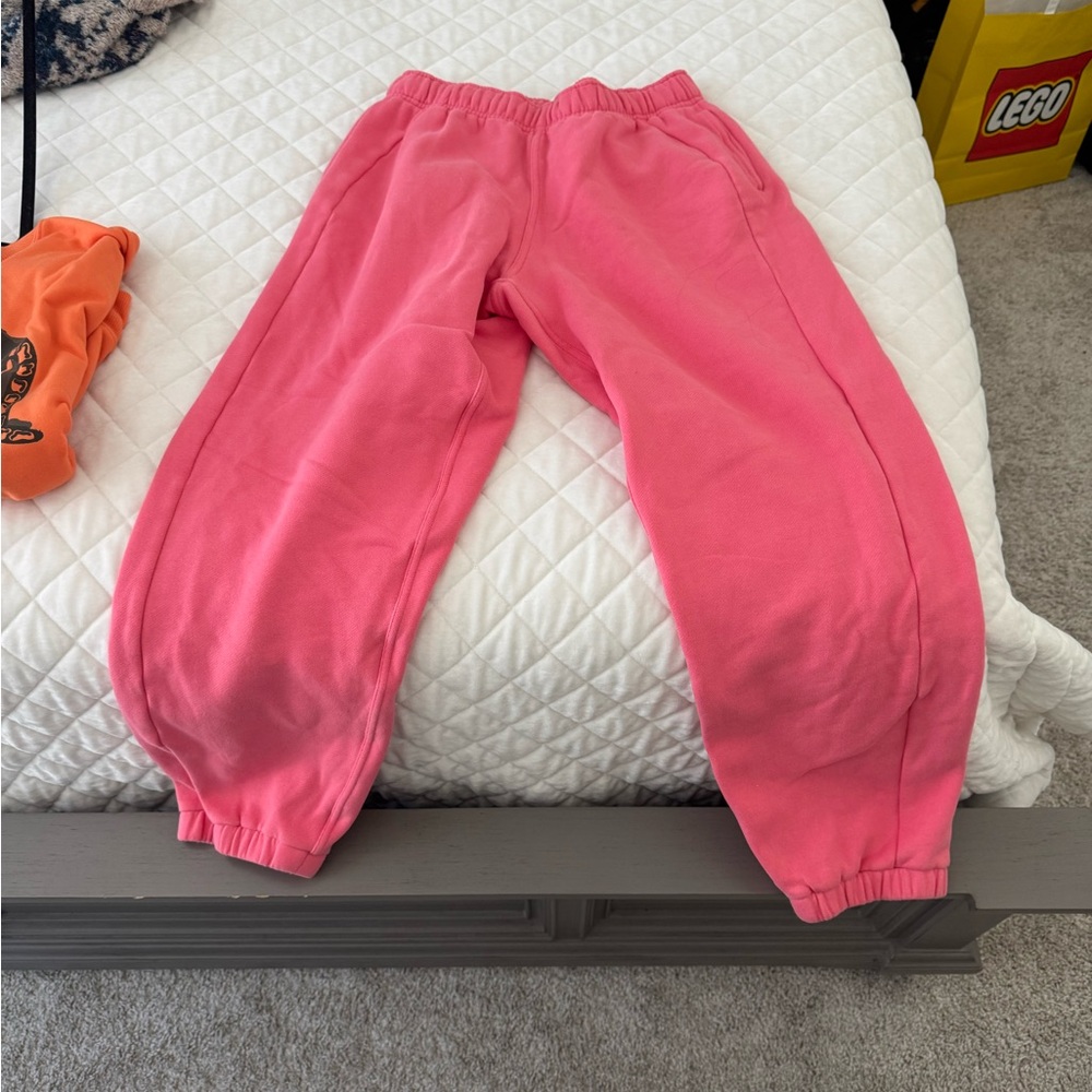 Lululemon Elastic-Waist Sweatpants - Soft Fleece Bottoms